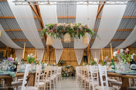 Indoor floral layout